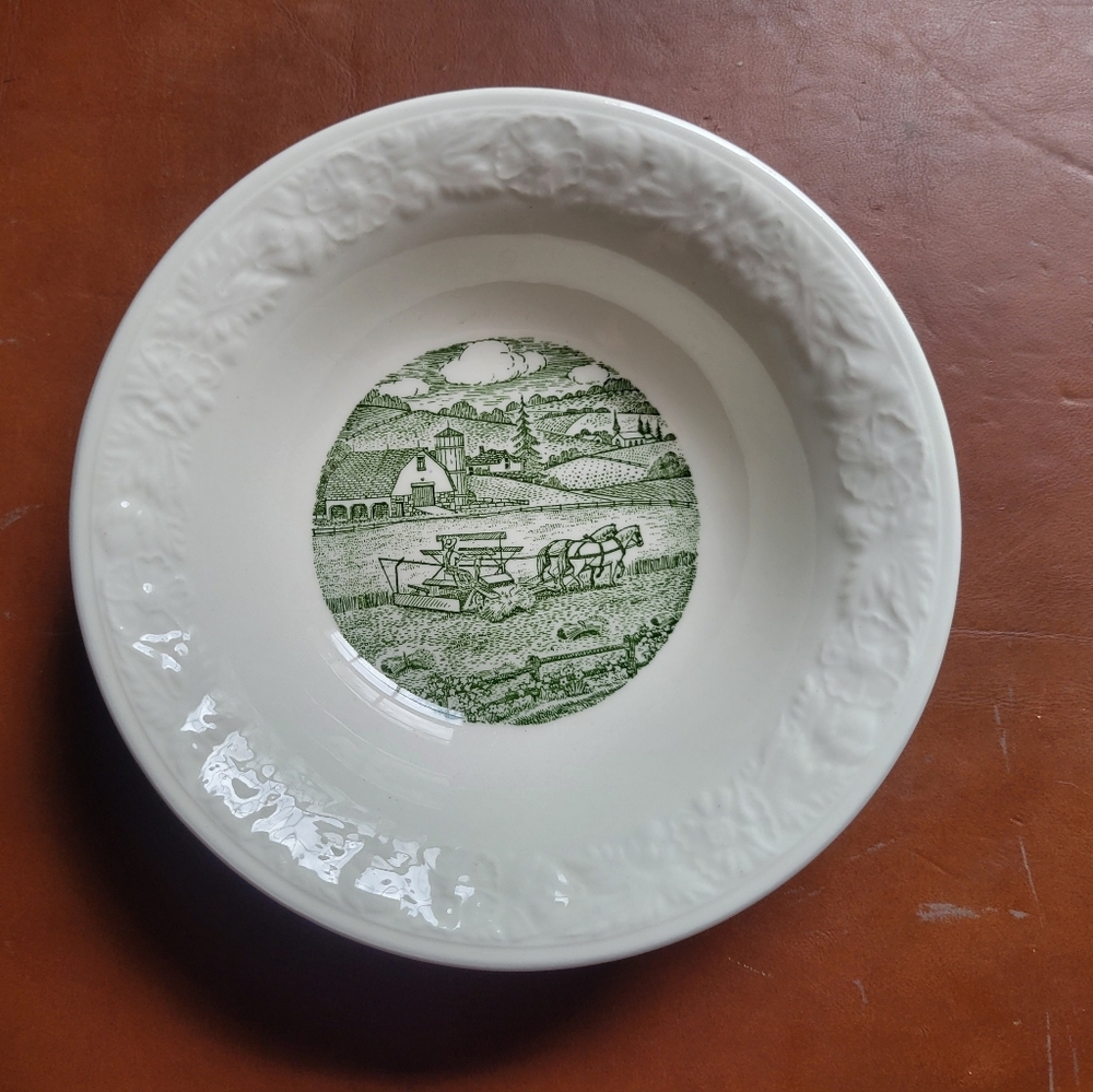 Vintage Fruit / Dessert Bowl - Pastoral by Homer Laughlin